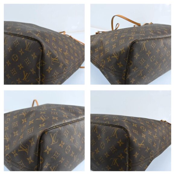 Authentic Louis Vuitton Monogram Neverfull GM Tote Bag bsj996-110625 - Picture 9 of 16